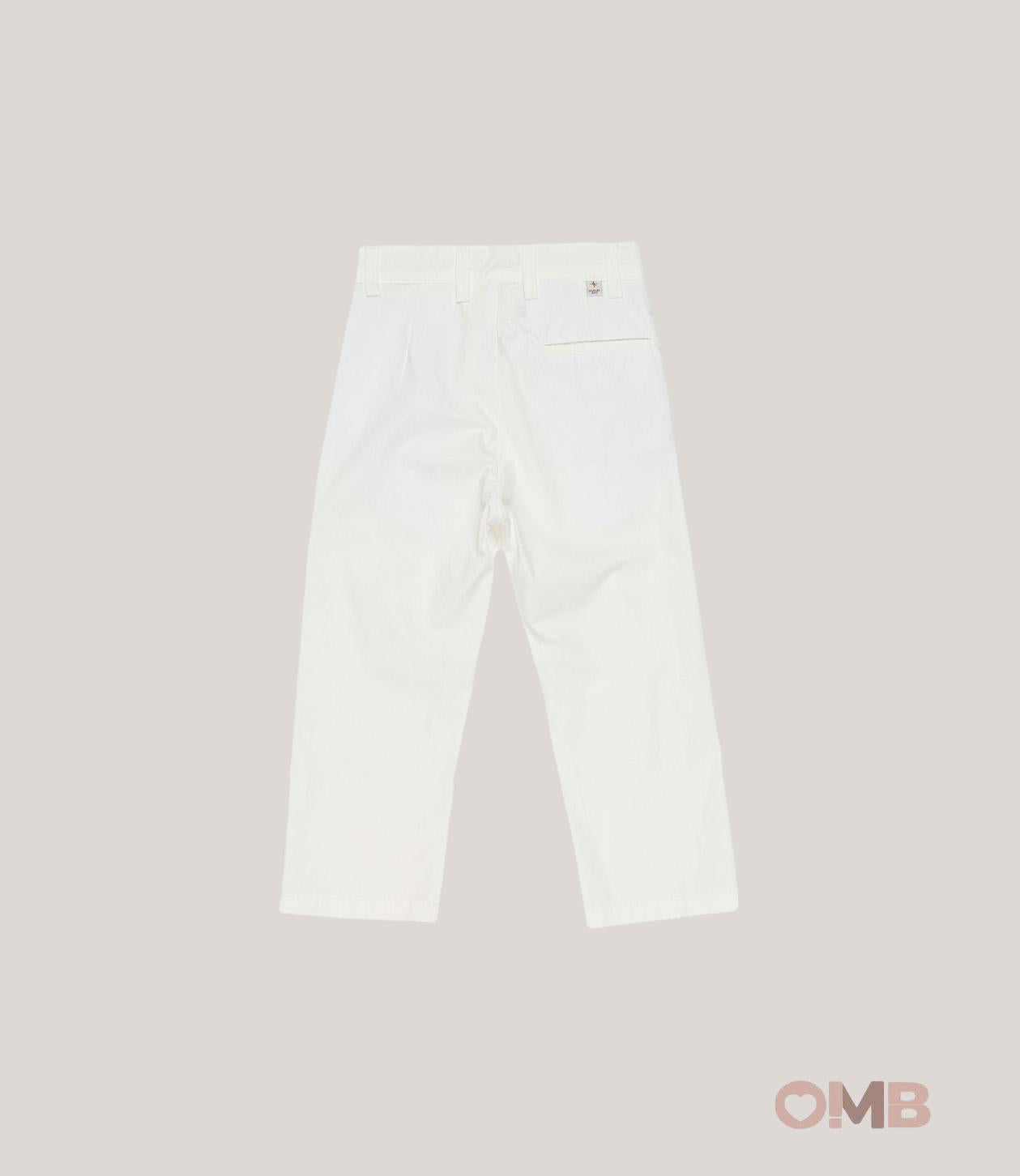 Pantalone MANUEL RITZ bambino 3388 Bianco 3388 BIANCO MANUEL RITZ 