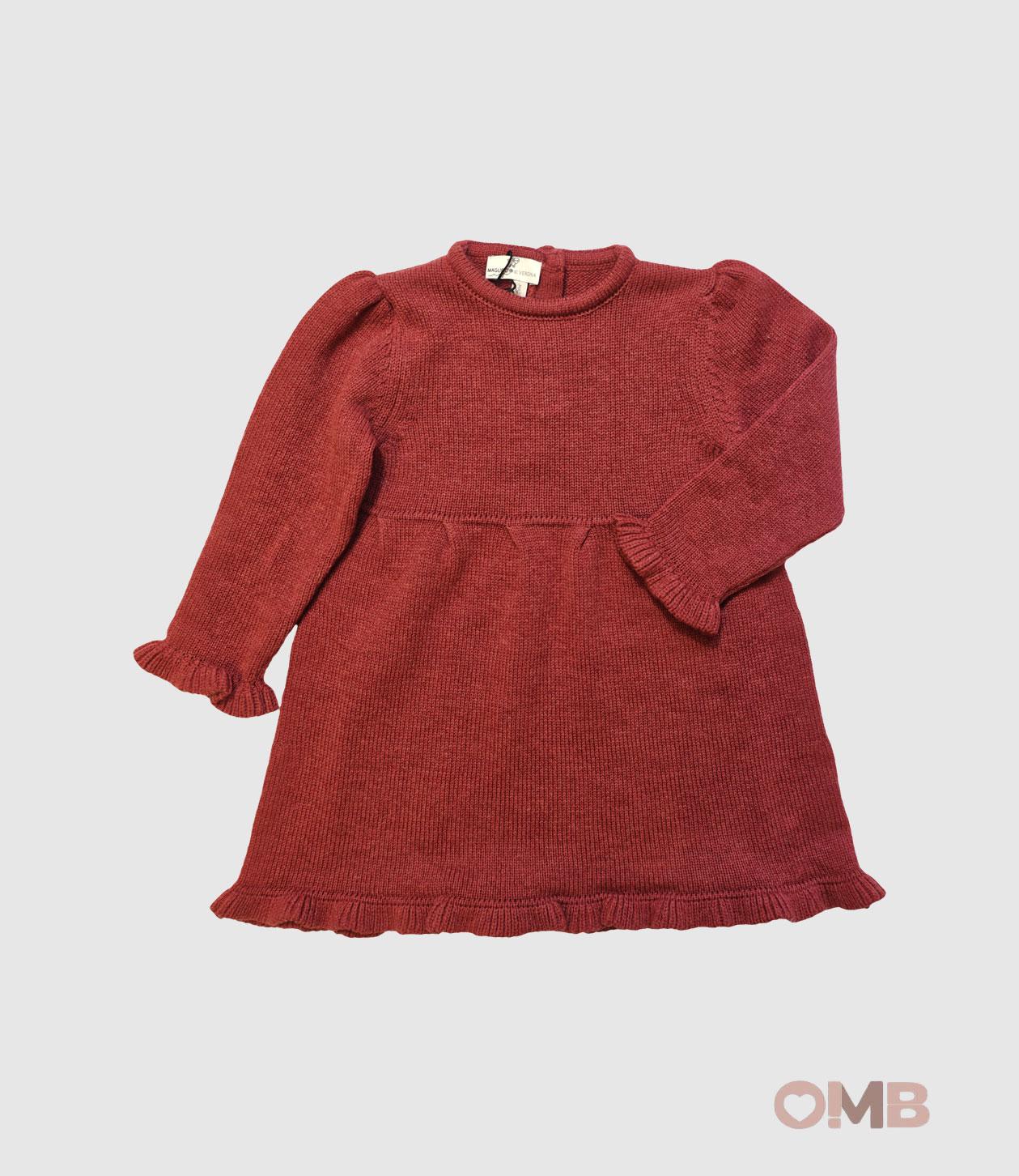 Abito MAGLIFICIO VERONA neonata 45480 Bordeaux 45480 BORDEAU MAGLIFICIO VERONA 