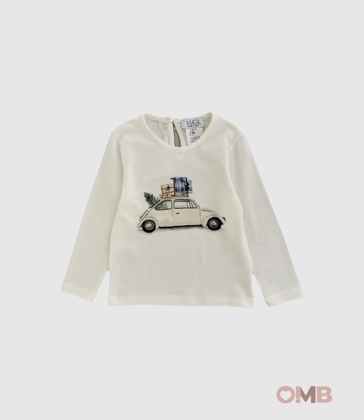 T-shirt MAGIL bambina 26080 Bianco 26080. BIANCO MAGIL 