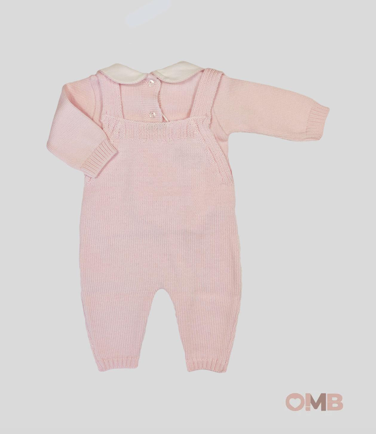 Salopette Neonata BABY LORD 322 Rosa 322 ROSA BABY LORD 