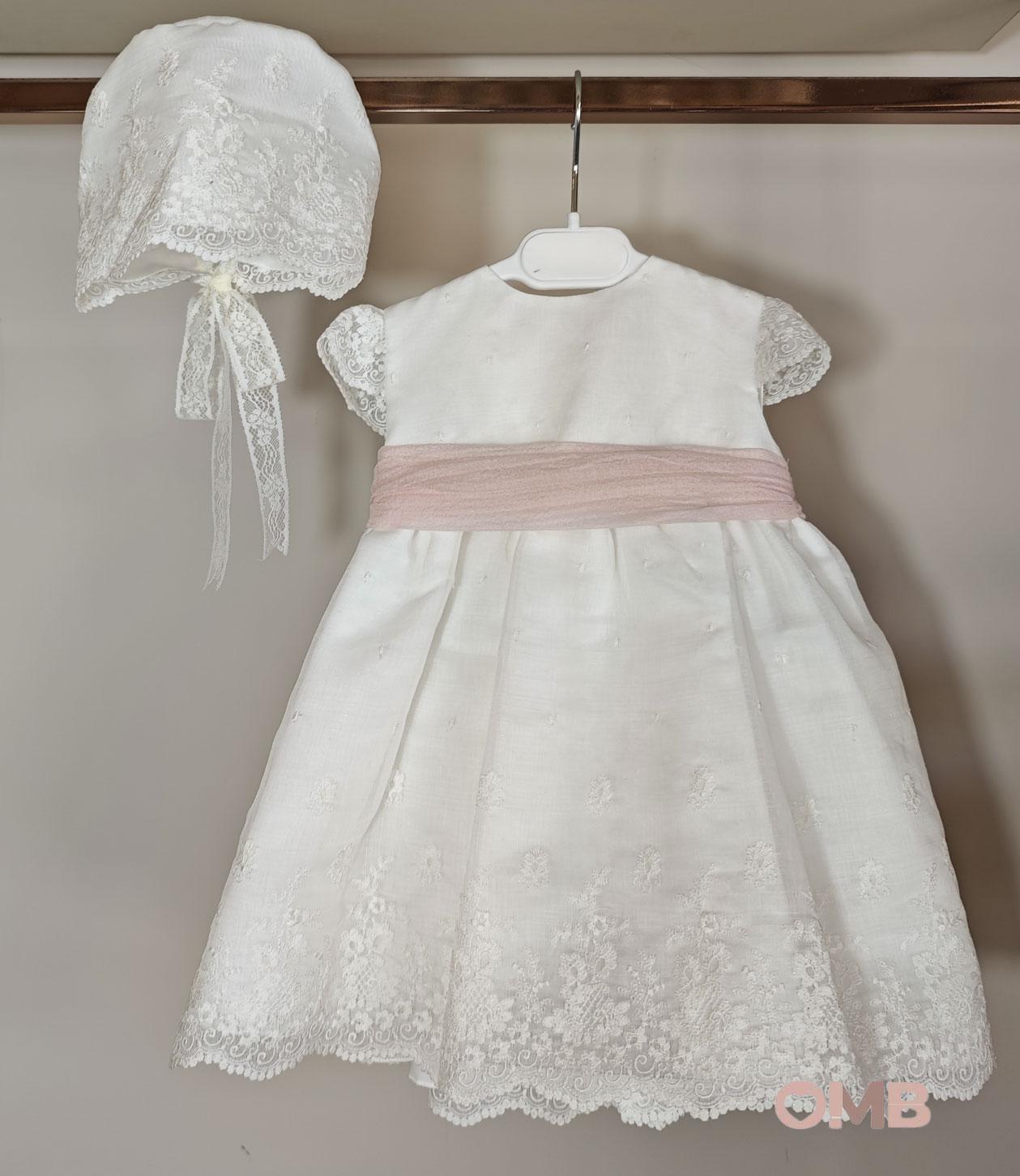 Abito neonata NISERET 5725 Panna 5725 PANNA NISERET 
