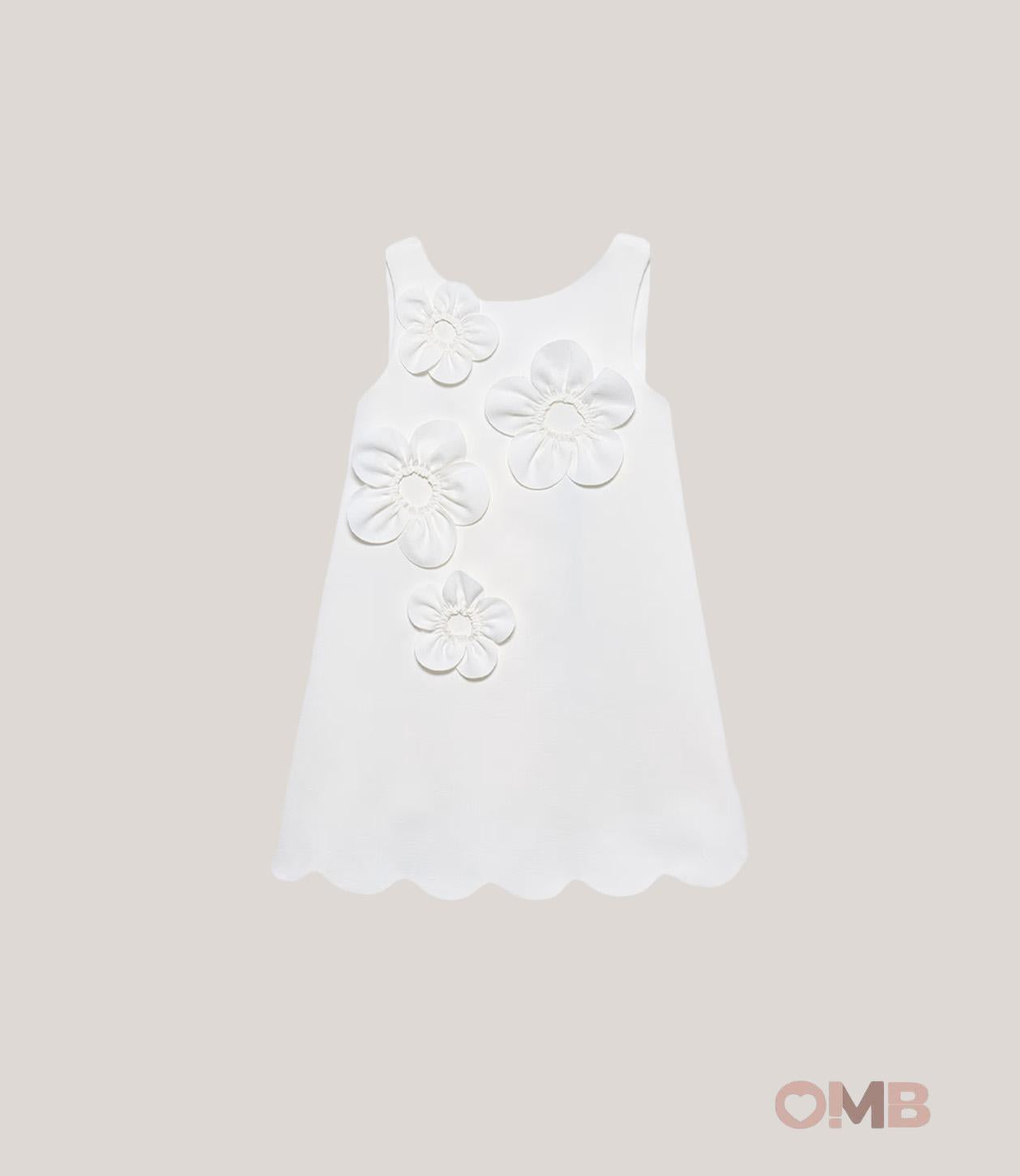 Abito ABEL&LULA bambina 5055 Panna 5055 PANNA ABEL&LULA 