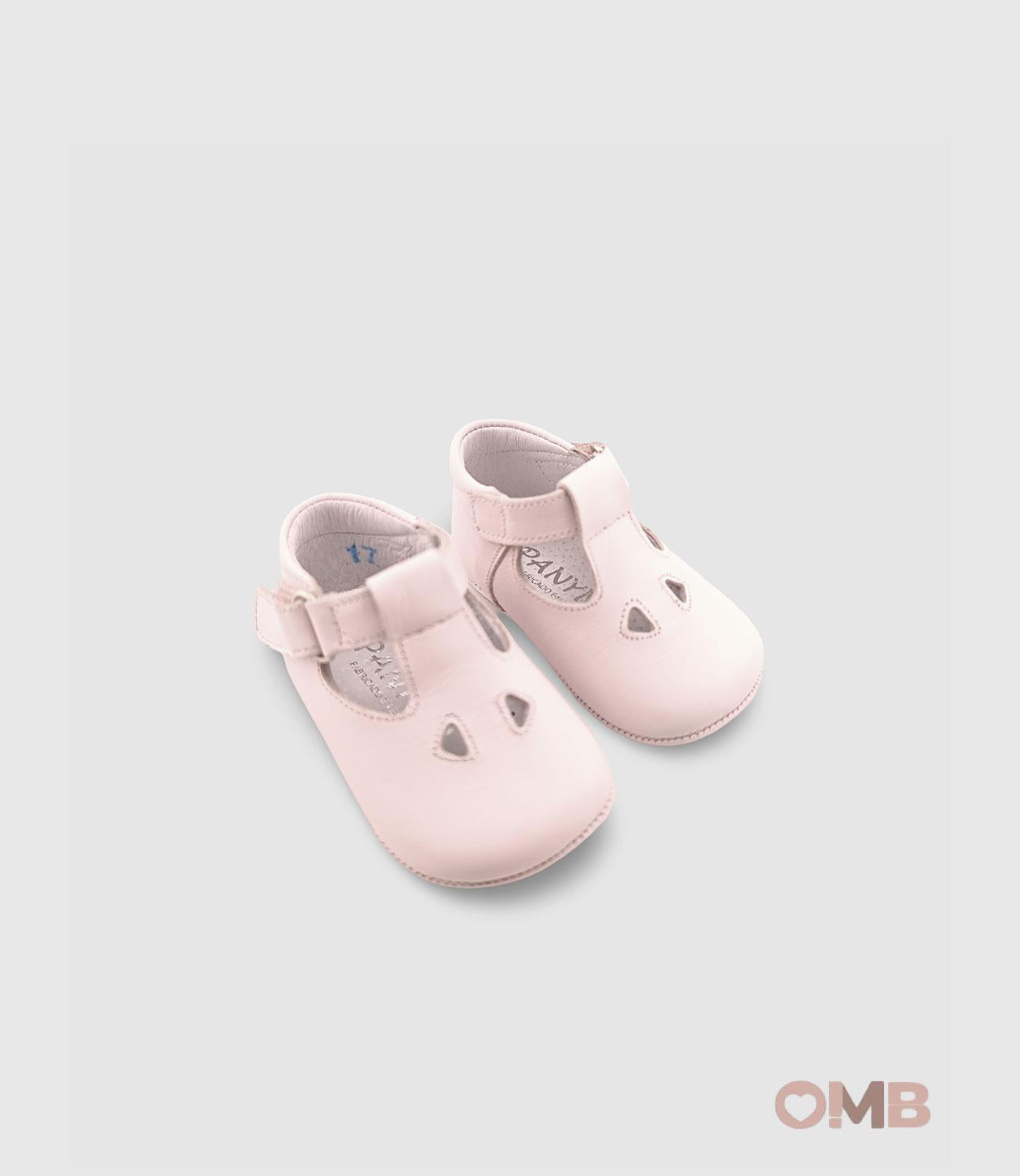 Scarpe PANYNO neonata A2414 rosa A2414 PIEL SETA ROSA PANYNO 