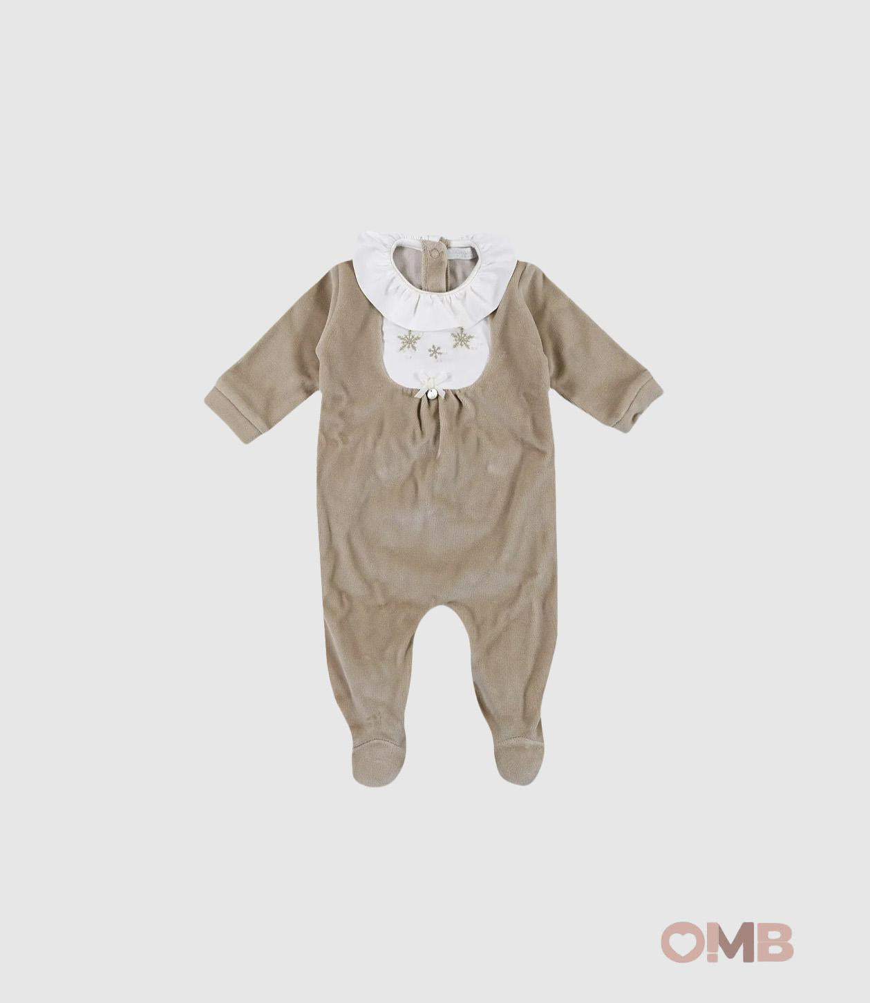 Tutina COCCODE neonata C58002 Naturale<BR/> C58002 TORRONE COCCODE 