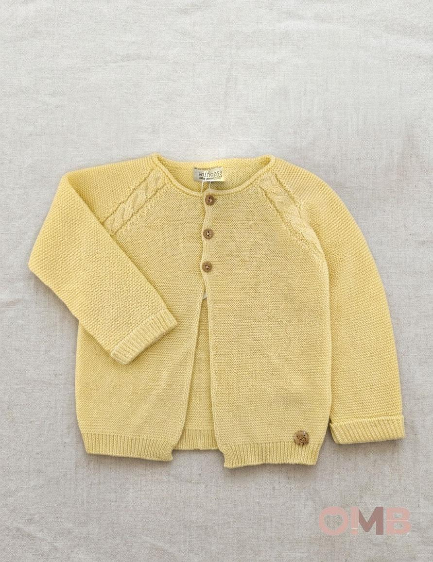 Cardigan neonata PANGASA 2604150 Giallo 2604150 GIALLO PANGASA 