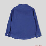 Camicia coreana Bambino MANUEL RITZ 3096 Blu 3096 BLU MANUEL RITZ 