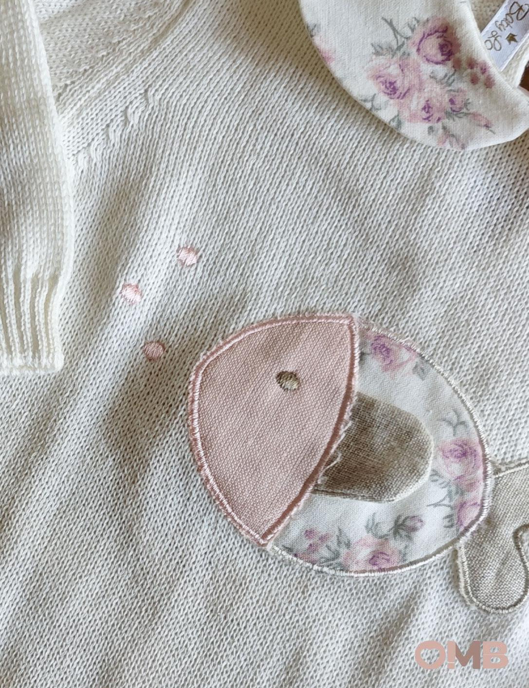 Tutina neonata BABY LORD 398 Bianca 398 ROSA BABY LORD 