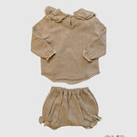 Completo EMMAG neonata 22M-06m Beige 22M-06m cipria EMMAG 