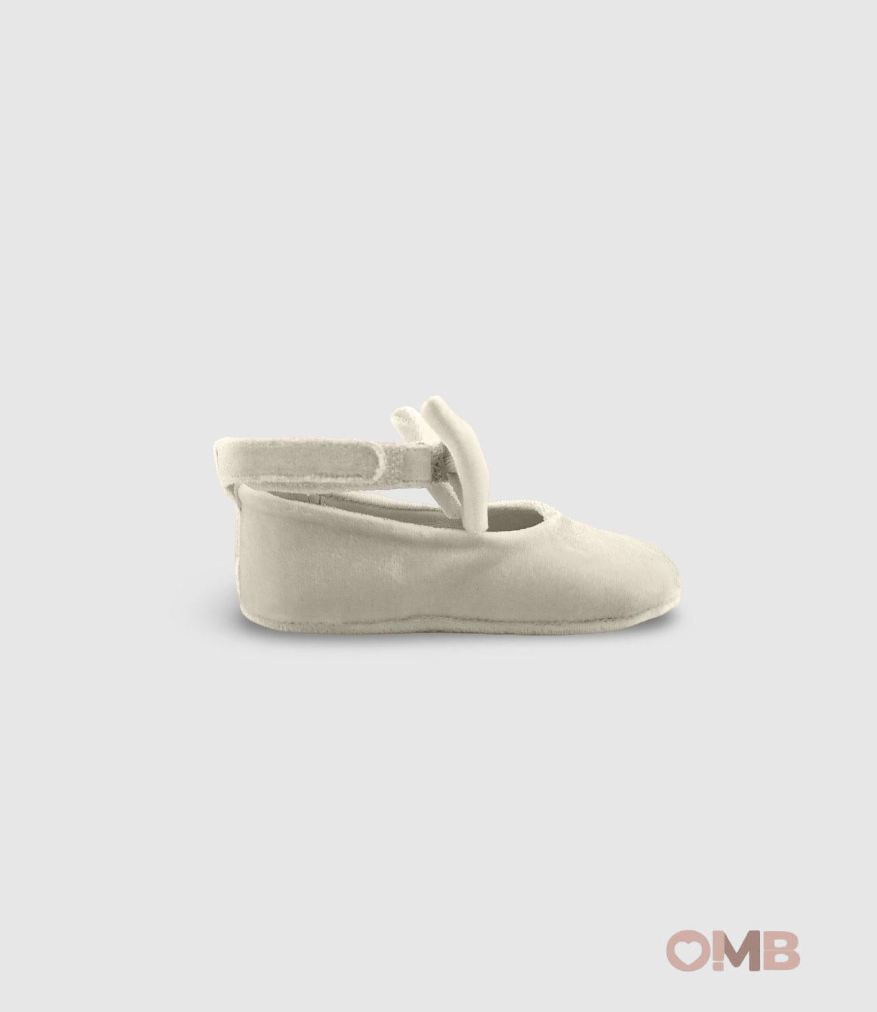 Scarpe culla PANYNO neonata A2705 Bianche A2705 PIEL SMART TERCIOPELO BLANCO PANYNO 