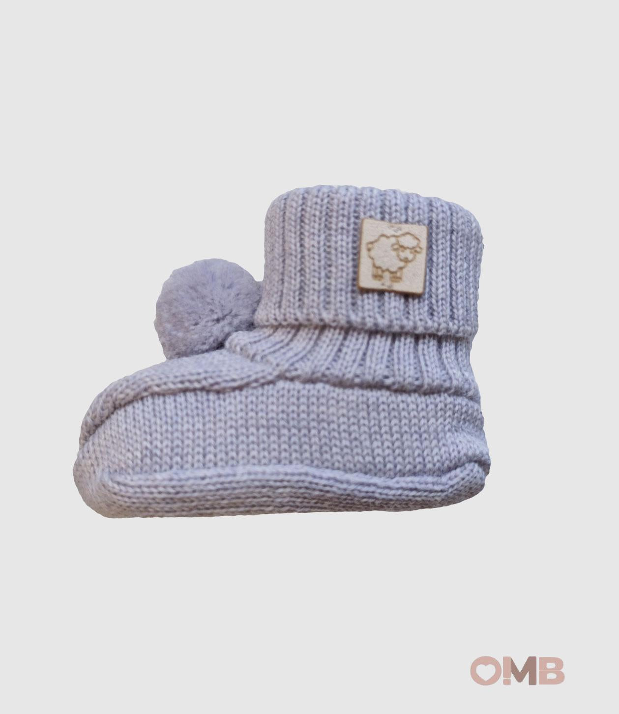 Babbucce Maglificio Verona neonato 45462 Grigio 45462 GRIGIO MAGLIFICIO VERONA 