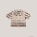 Camicia MANUEL RITZ bambino 3464 Fantasia<BR/> 3464. GESSO MANUEL RITZ 