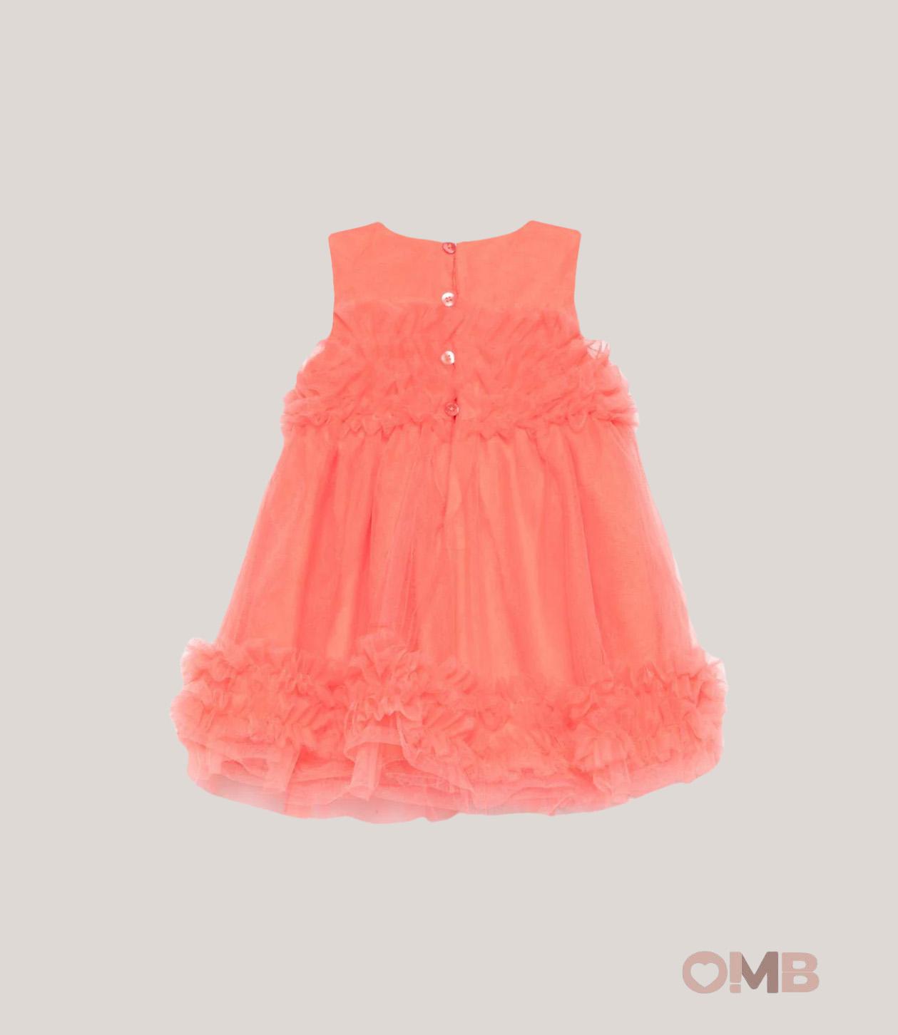 Abito ABEL&LULA neonata 5014 Arancio<BR/> 5014 PAPAVERO ABEL&LULA 