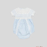 Pagliaccetto Neonato GRANLEI 123-110 Celeste 123-110 BIANCO GRANLEI 