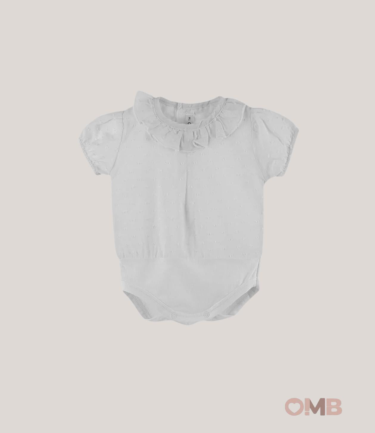 Body CALAMARO BABY neonata 19034 Bianco 19034 BIANCO CALAMARO BABY 