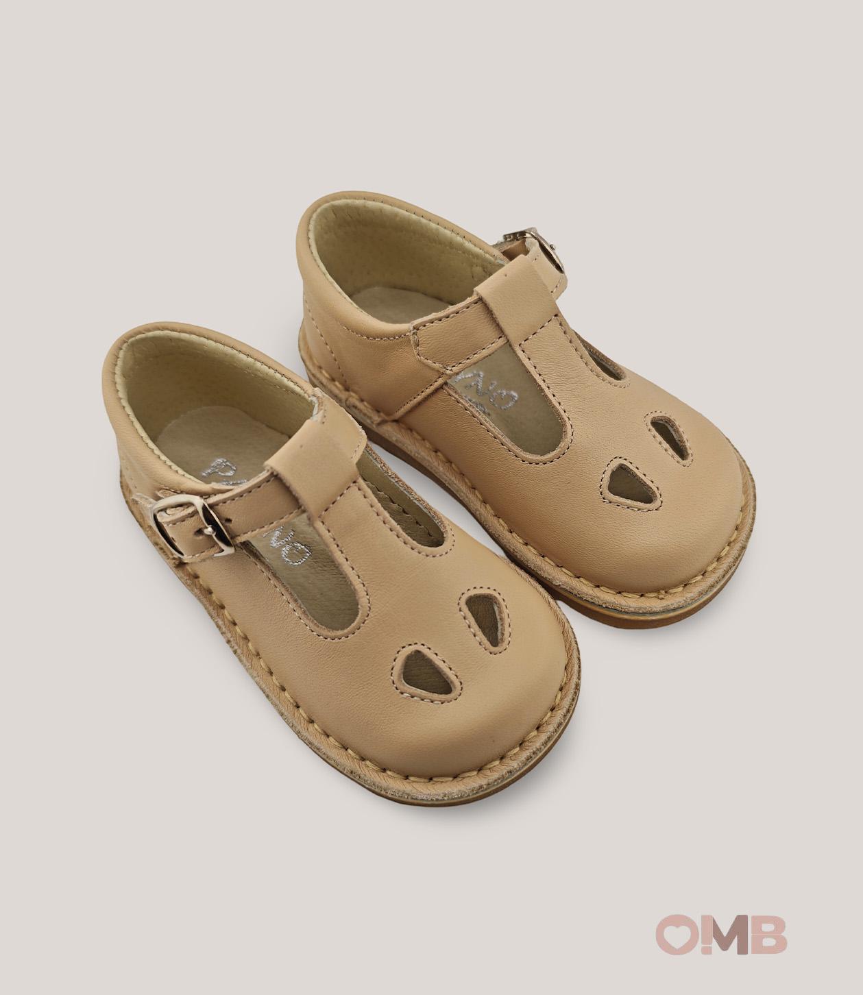 Scarpe bambino PANYNO B3218 Beige B3218 SETA PORCELANA PANYNO 