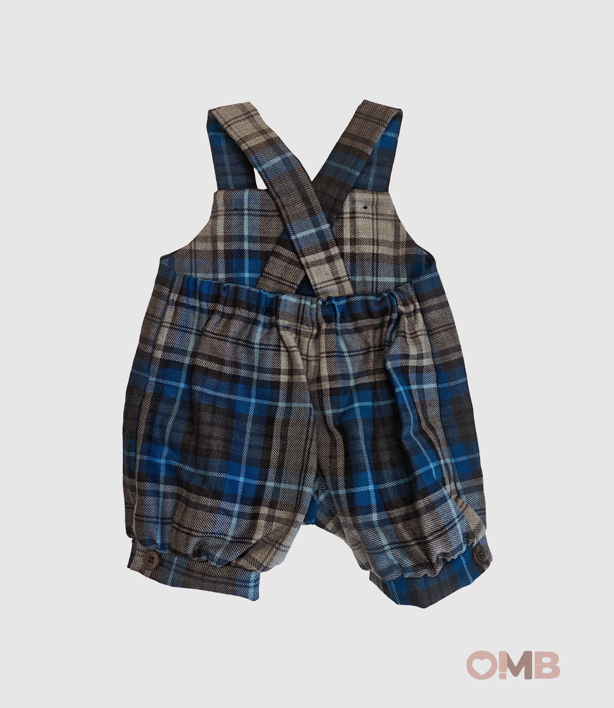 Salopette ARC EN CIEL neonato 29011 Blu 29011 SCOZZESE ARC EN CIEL 