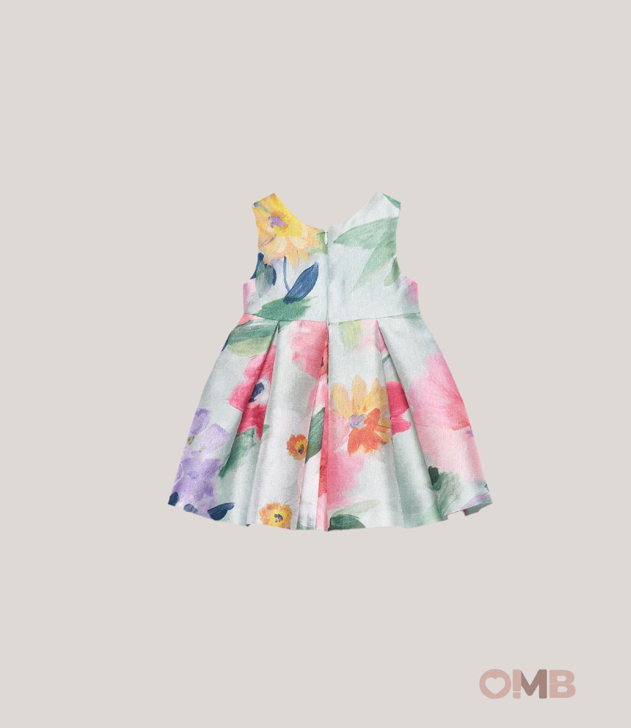 Abito ABEL&LULA neonata 5017 Verde<BR/> 5017 VERDE ABEL&LULA 