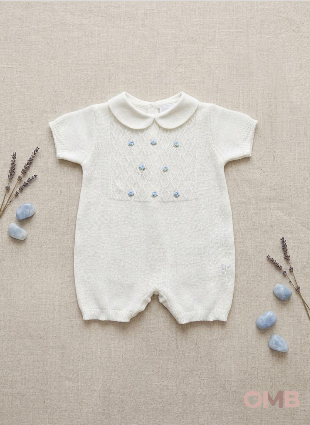 Pagliaccetto neonato PEPECE' 9470 Bianco 9470 BIANCO/CIELO PEPECE' 