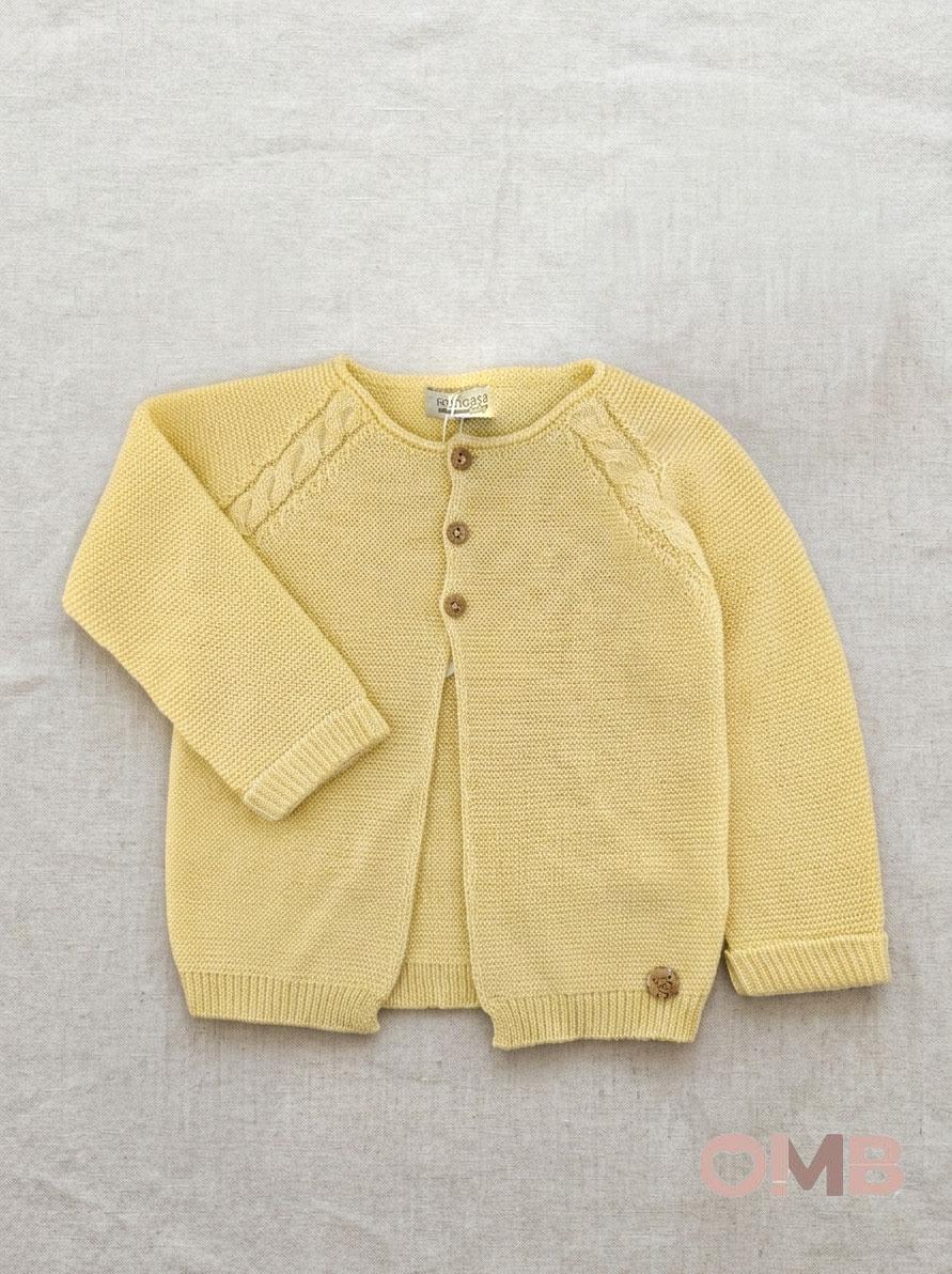 Cardigan neonata PANGASA 2604150 Giallo 2604150 GIALLO PANGASA 