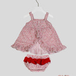 Completo Neonata Maricruz CBB366 rosso CBB366 ROSS MARICRUZ 