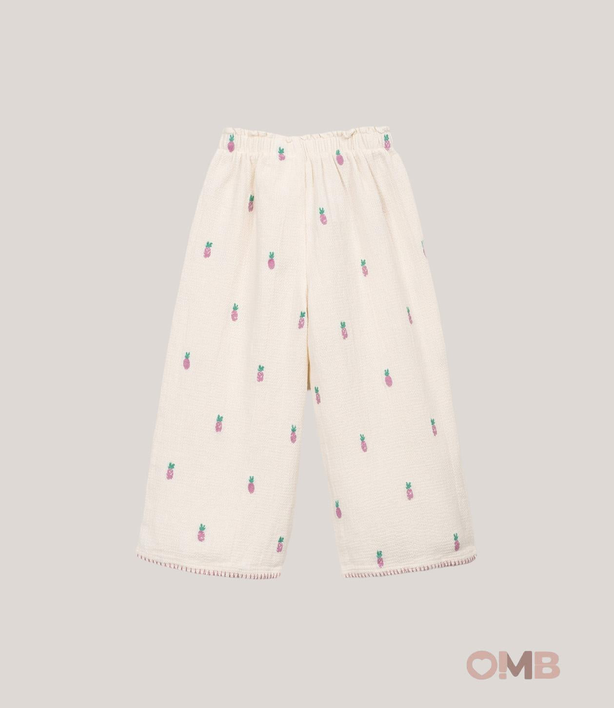 Pantalone bambina PLAY UP 4AS11601 Panna 4AS11601 PANNA PLAY UP 