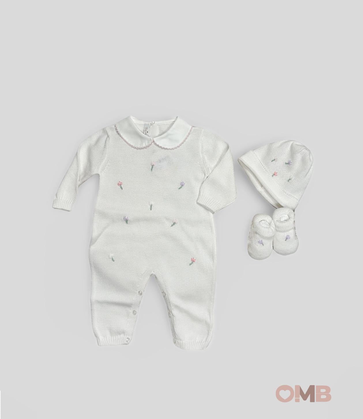Tutina Neonata BABY LORD 372 Bianco<BR/> 372 BIANCO BABY LORD 
