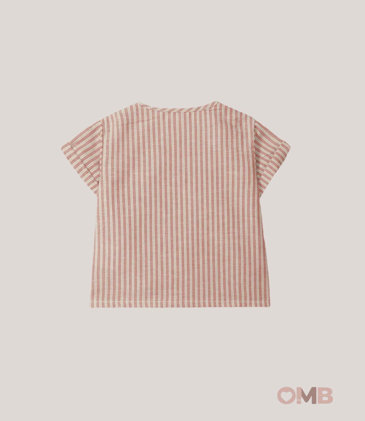 Camicia neonato SNUG 6S069 Terracotta 6S069 RIGA SNUG 