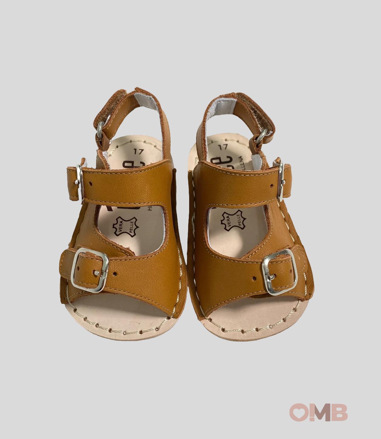 Sandali neonato Indice 347 cuoio<BR/> 347 CUOIO INDICE 