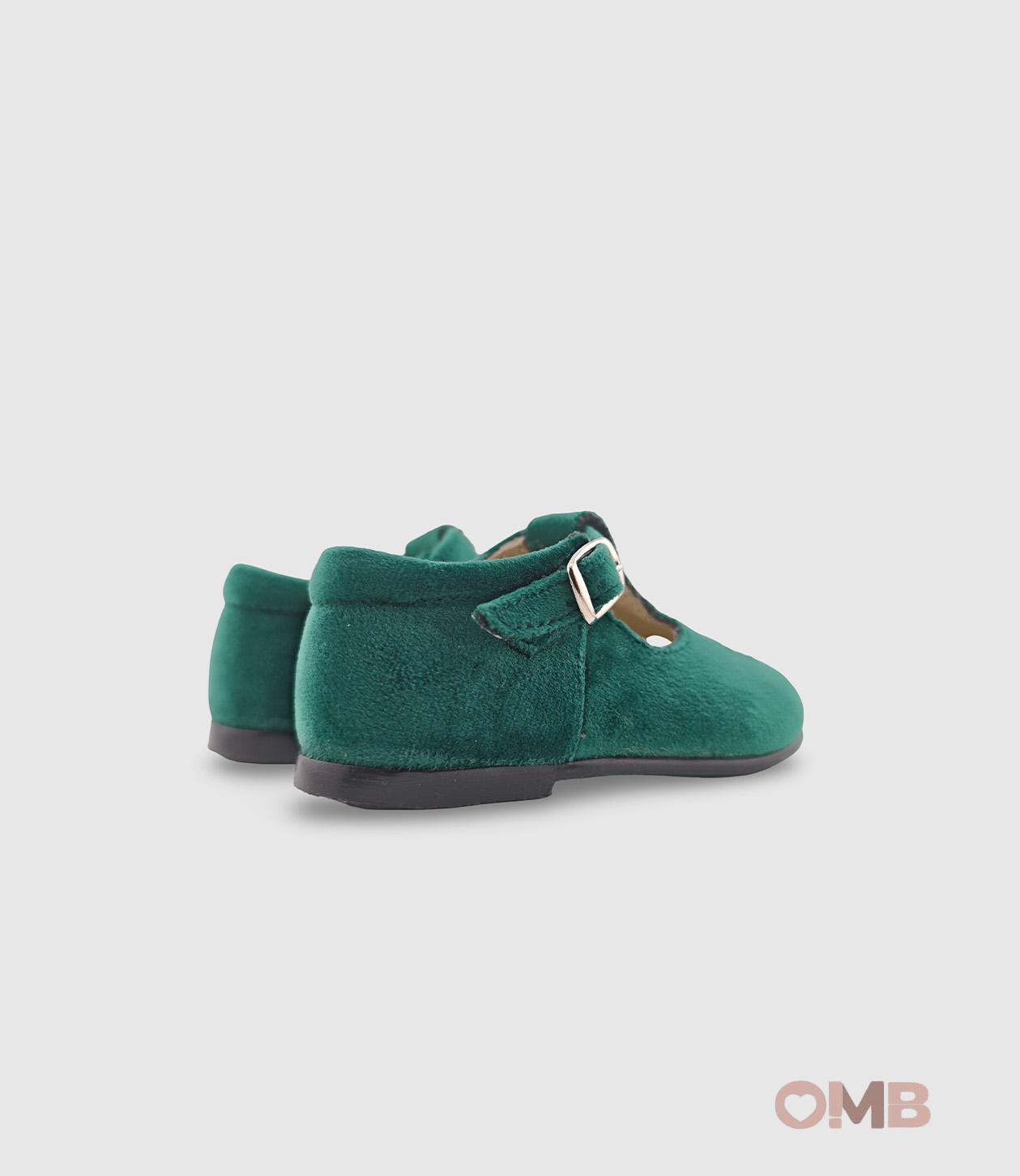 Scarpe Occhielli PANYNO bambina B2401 Verde B2401 VERDE PANYNO 