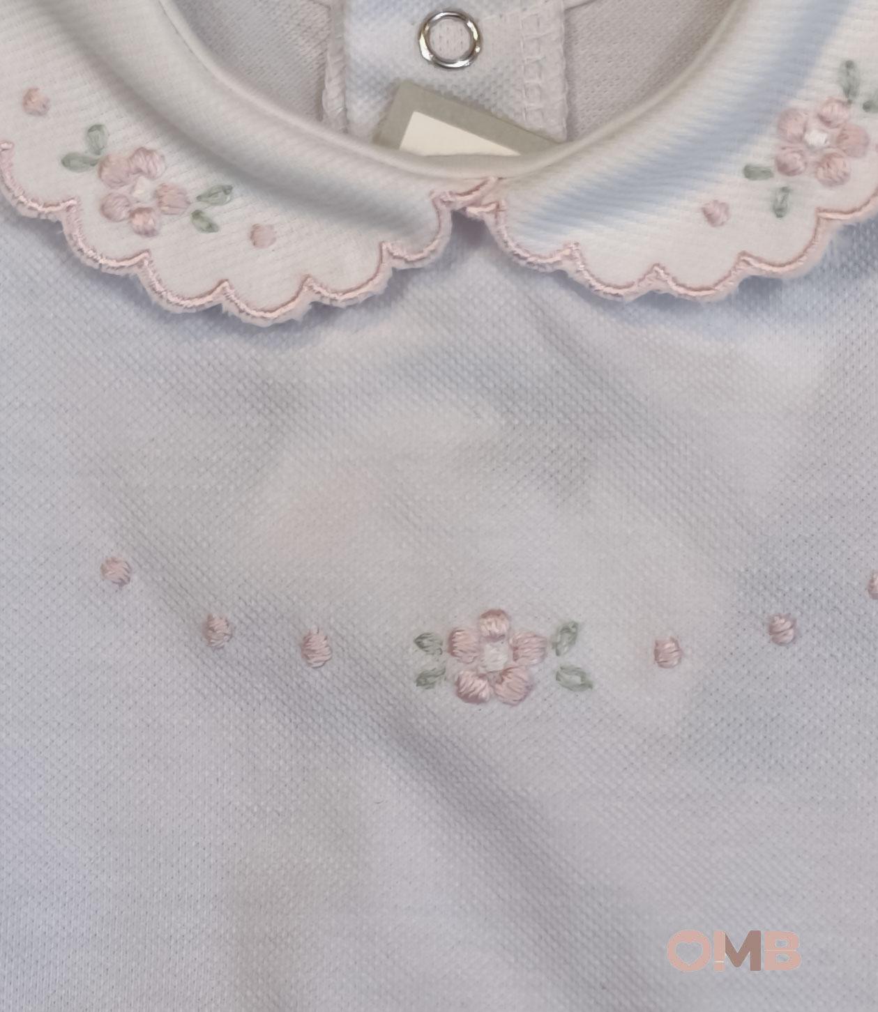 Pagliaccetto neonata PEPECE' 7712 Bianco 7712 BIANCO-ROSA PEPECE' 