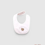 Bavaglino COCCODE neonato 62601 Panna<BR/> 62601- ORSETTO COCCODE 