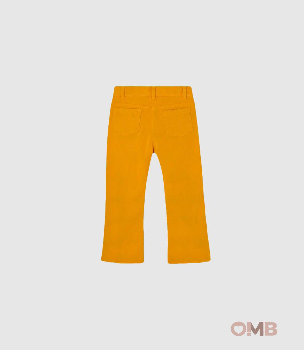 Pantalone BOBOLI bambina 476018 Giallo<BR/> 476018 GIALLO BOBOLI 