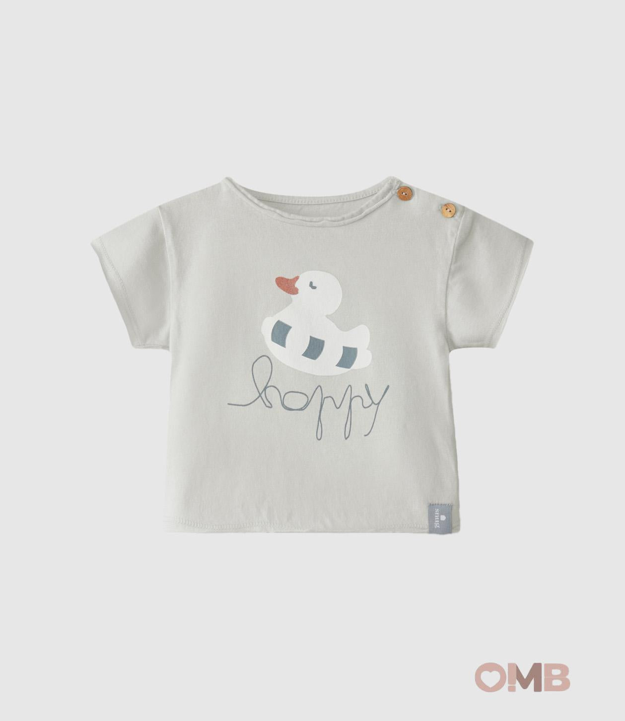 T-shirt SNUG neonato 77N56 Grigia 77N56 PAPERA SNUG 