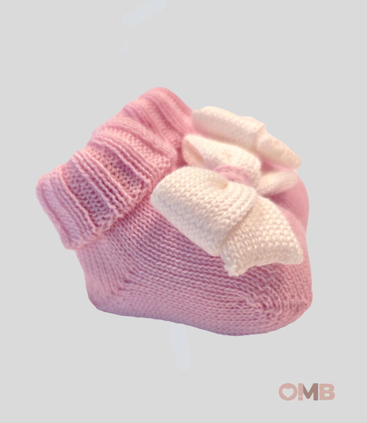 Babbucce Neonata PRIMODI BEBE 3518.10 Rosa<BR/> 3518.10 ROSA PRIMODI BEBE 