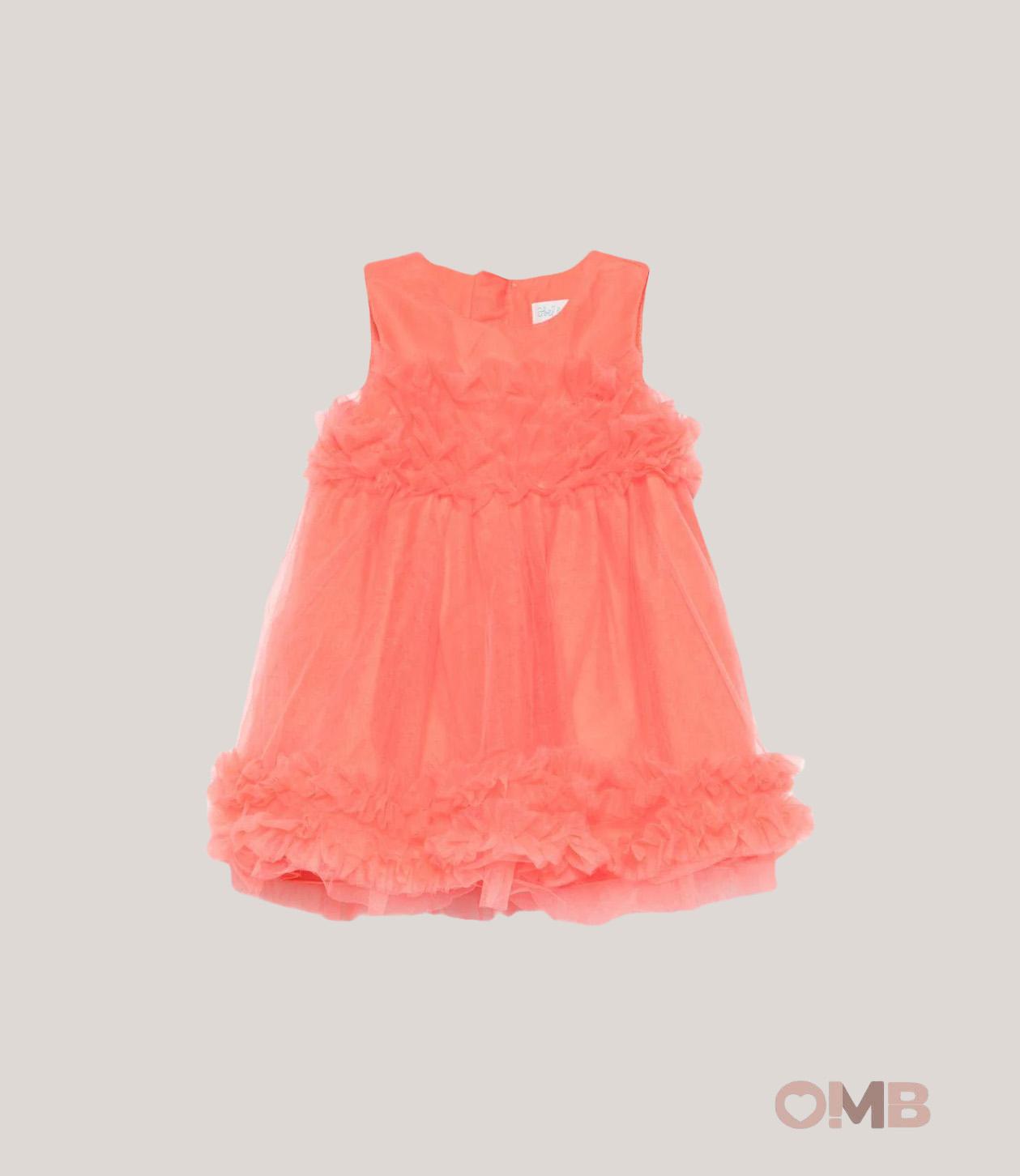 Abito ABEL&LULA neonata 5014 Arancio<BR/> 5014 PAPAVERO ABEL&LULA 