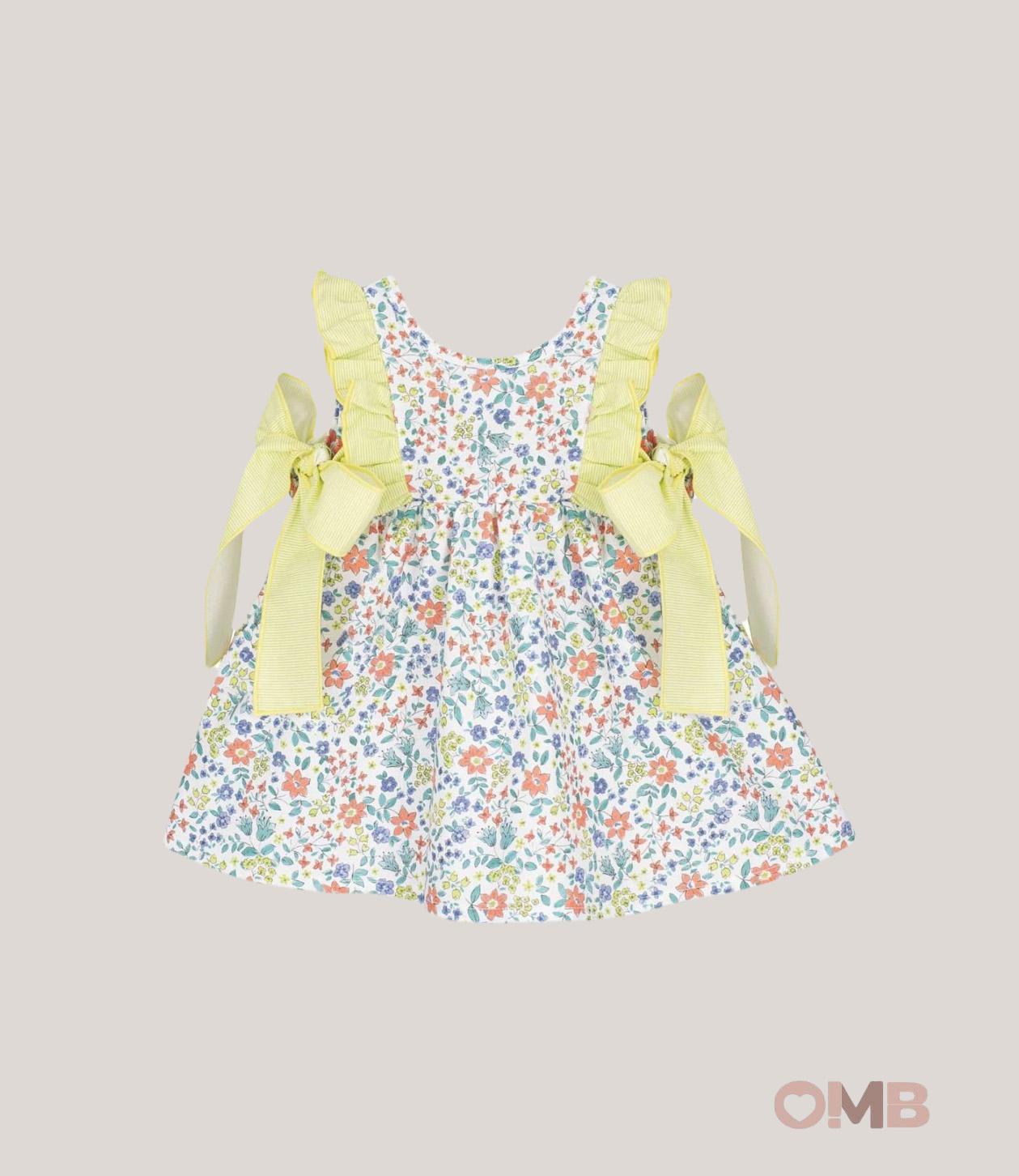 Abito CALAMARO BABY bambina 21337N Azzurro 21337-N AZZURRO CALAMARO BABY 