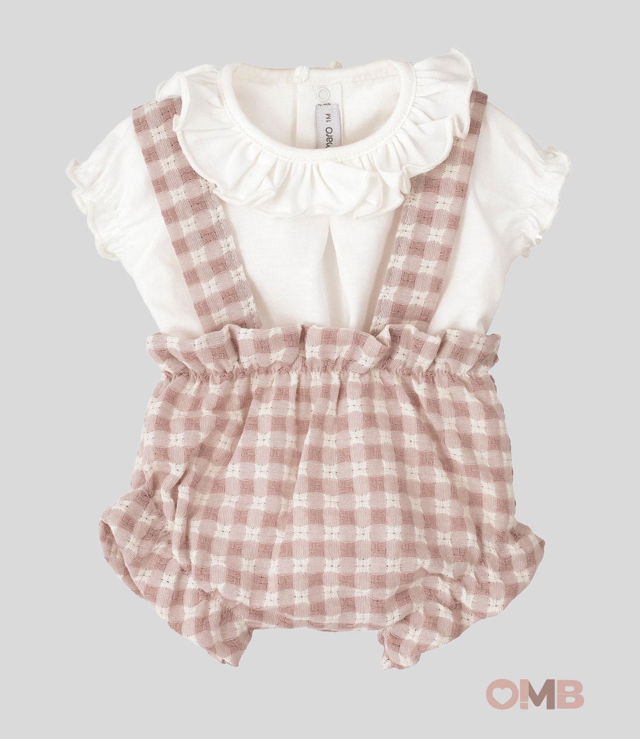 Completo Neonata Calamaro Baby 11126 rosa<BR/> 11126 ROSA CALAMARO BABY 