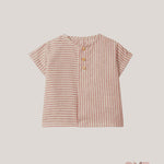 Camicia neonato SNUG 6S069A Terracotta 6S069A RIGA SNUG 