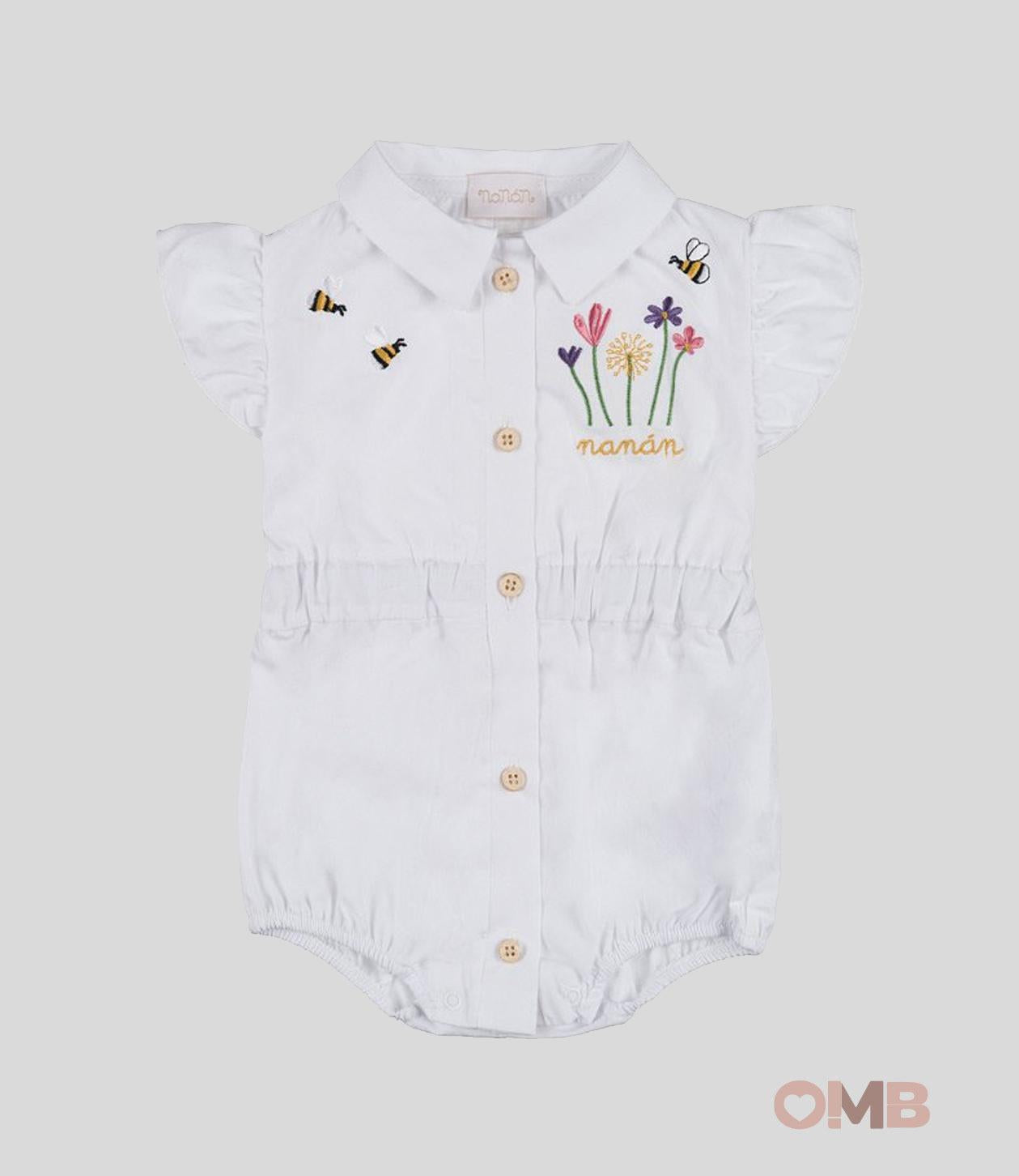 Pagliaccetto Nanàn neonata 405 Bianco 405 BIANCO NANAN 