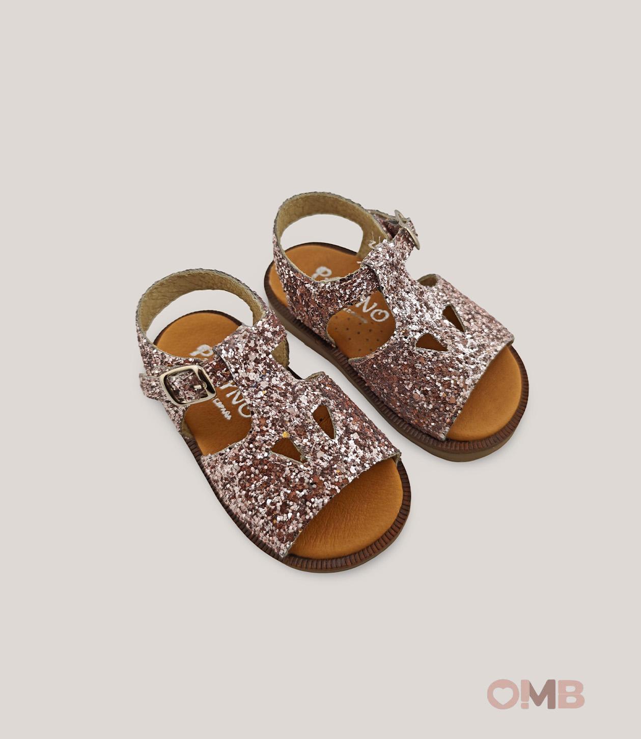 Sandali bambina PANYNO B3630 Rosa B3630 GLITTER PANYNO 