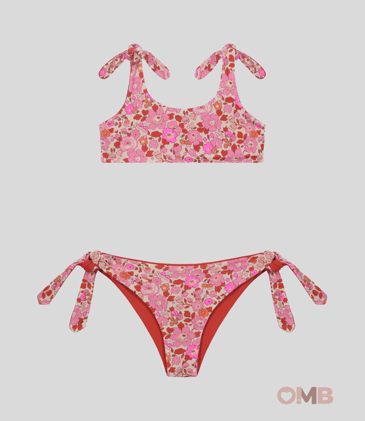 Costume Bambina Pesciolino Rosso BKK Liberty BKK. FUXIA PESCIOLINO ROSSO 