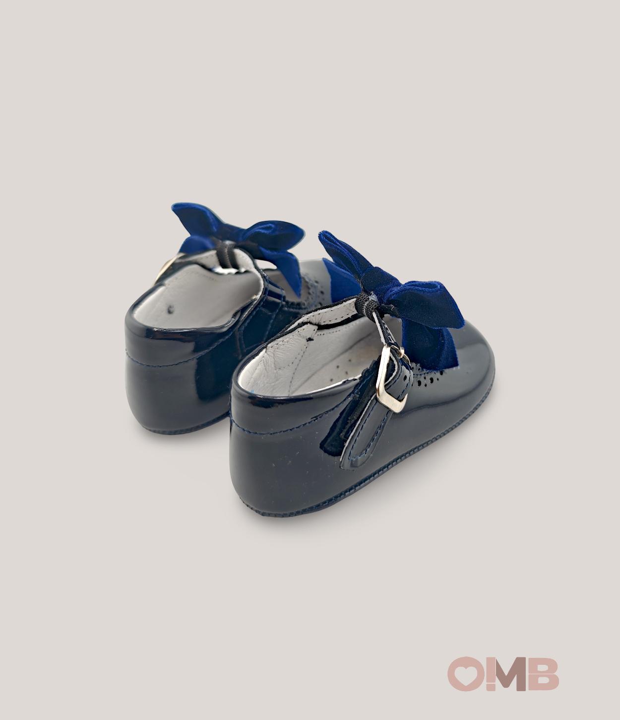 Ballerine neonata INDICE 346 Blu<BR/> 346 BLU INDICE 