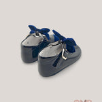 Ballerine neonata INDICE 346 Blu<BR/> 346 BLU INDICE 