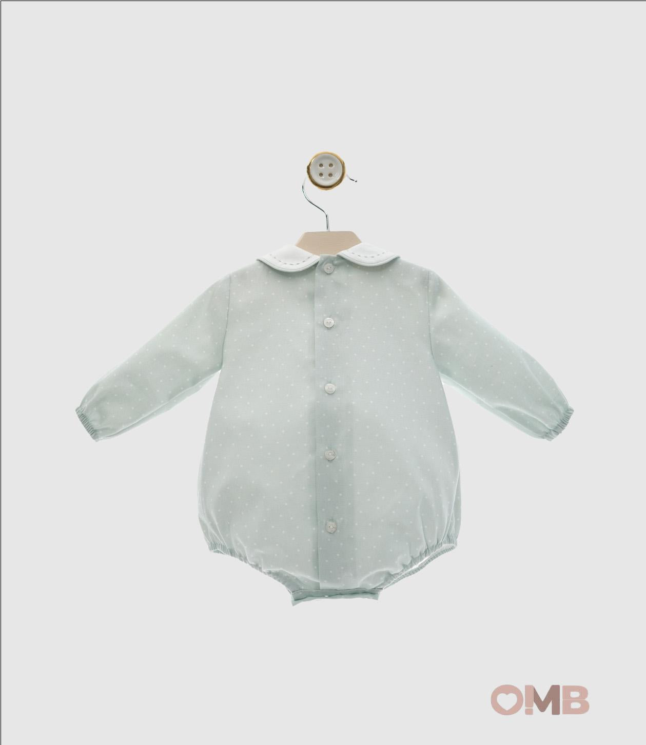 Pagliaccetto Yoedu neonata 1905 Verde<BR/> 1905 SETA YOEDU 