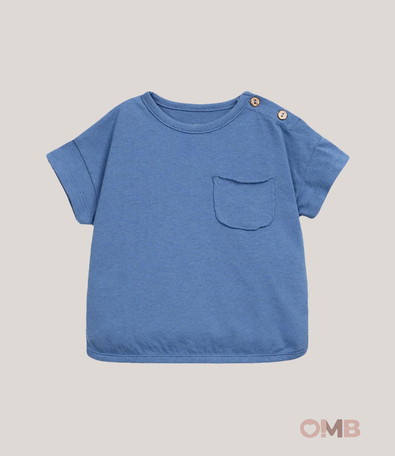 T-shirt neonato PLAY UP 1AS10900 Blu 1AS10900 BLU PLAY UP 