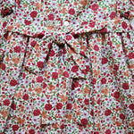 Abito neonata PEPECE' 7140 Rosso 7140 LIBERTY PEPECE' 