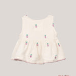 Blusa neonata PLAY UP 2AS11150 Panna<BR/> 2AS11150 PANNA PLAY UP 