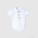 Body CALAMARO BABY neonato 19124 Bianco 19124 BIANCO CALAMARO BABY 