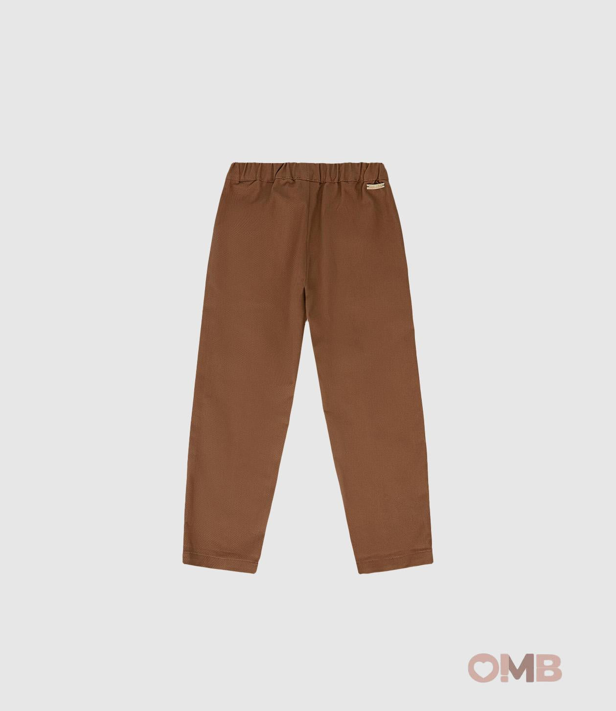 Pantalone Lalalu bambino PTL210 Cuoio PTL210 CUOIO LALALU 