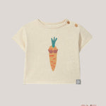 T-shirt neonato SNUG 6S012A Ocra 6S012A OCRA SNUG 